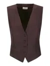 P.A.R.O.S.H VEST WITH FITTED WAIST