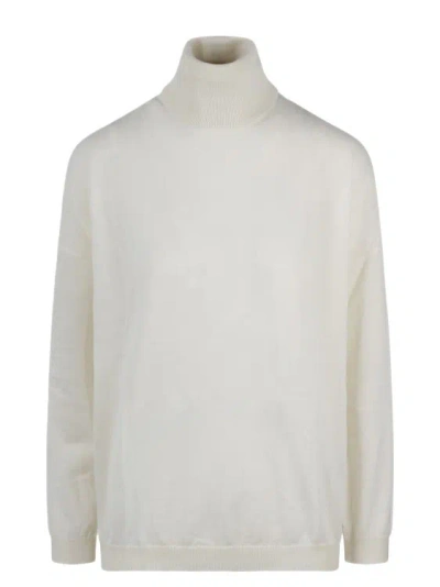 P.a.r.o.s.h Well Cashmere Sweater In White