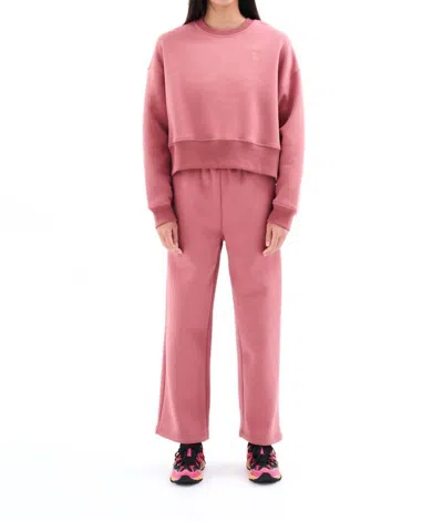 P.e Nation Off Duty Trackpant In Canyon Rose In Pink