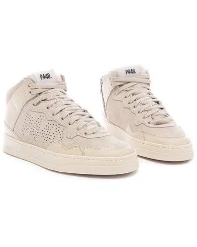 P448 Bali Hi Leather Sneaker In Neutral