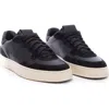 P448 Bali Lace-up Sneaker In Smog Black