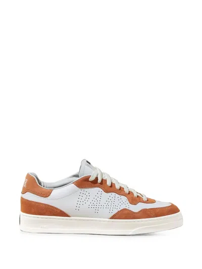 P448 Bali Panelled Sneakers In White