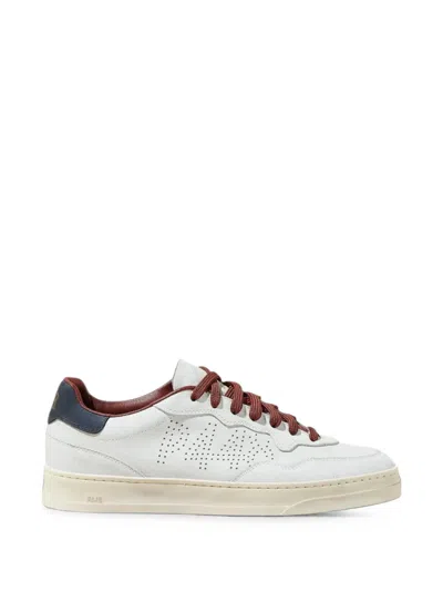 P448 Bali Perforated Sneakers In White