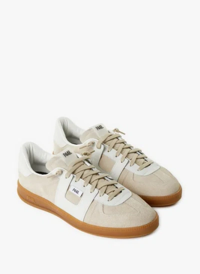 P448 Baskets Monza En Cuir In Multi