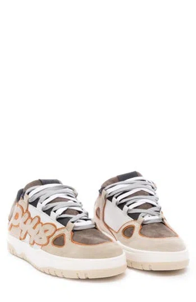 P448 George Low Top Sneaker In Neutral