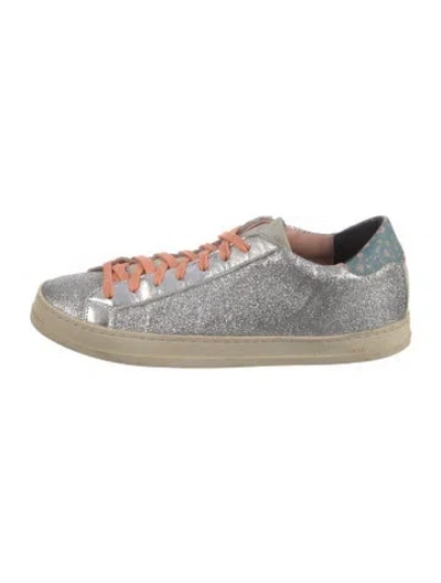 Pre-owned P448 Glitter Patterned Sneakers