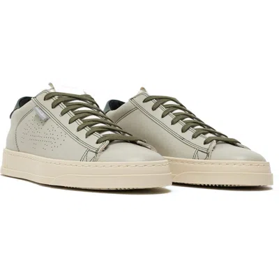 P448 Jack Sneaker In Grey/apple