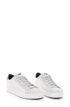 P448 John Low Top Sneaker In White/lilac