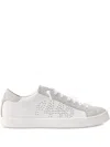 P448 John Perforated-logo Leather Sneakers In Multi