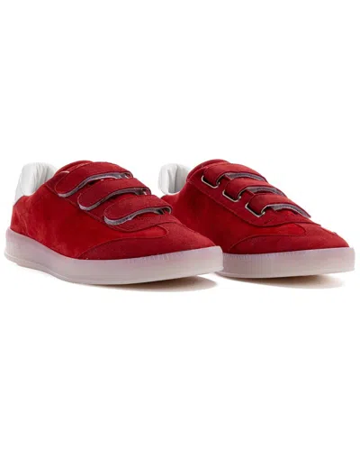 P448 John Suede Sneaker In Red