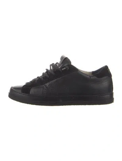 Pre-owned P448 Leather Sneakers In Blue