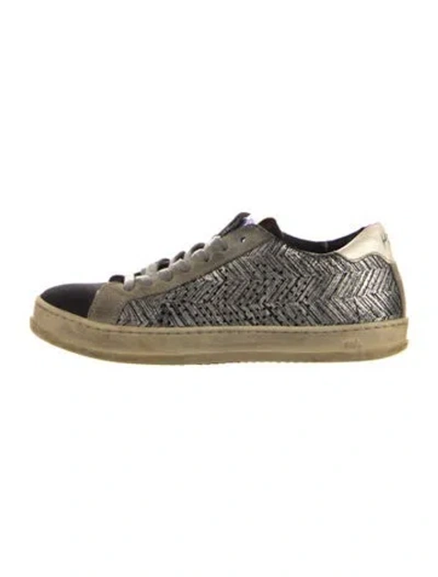 Pre-owned P448 Leather Sneakers In Multi