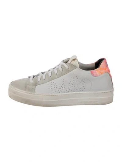 Pre-owned P448 Leather Sneakers In Multi