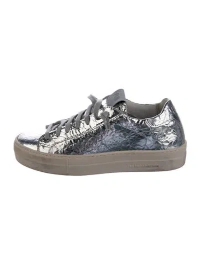 Pre-owned P448 Leather Sneakers In Multi
