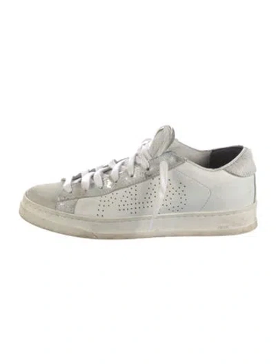 Pre-owned P448 Leather Sneakers In Pink