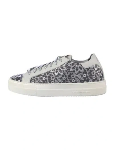 Pre-owned P448 Leather Sneakers In White