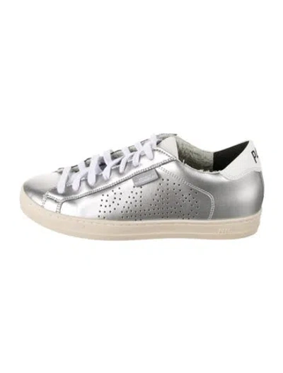 Pre-owned P448 Leather Sneakers In White