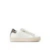 P448 Thea Leather Sneaker In White