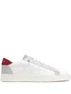 P448 Logo-perforated Sneakers In White
