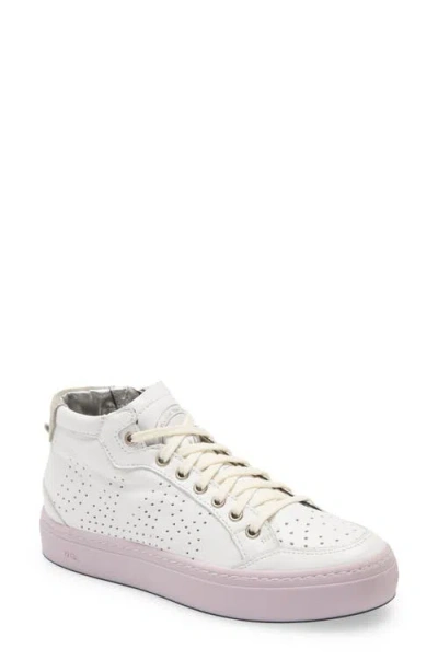P448 Love Platform Sneaker In Animal Print