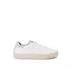 P448 Thea Piton Sneakers In White Leather . In White
