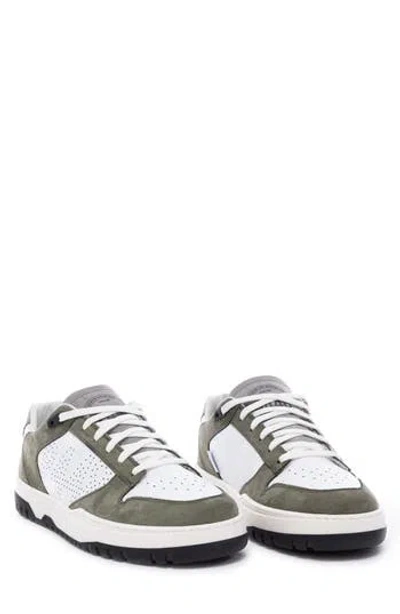 P448 Mason Sneaker In White Grey Green