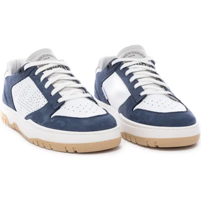 P448 Mason Sneaker In White-gum-navy