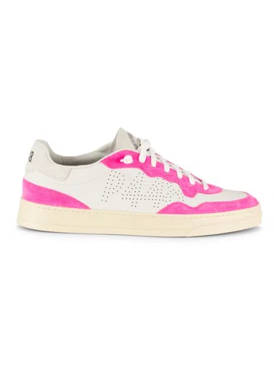P448 Men's Bali Logo Leather Sneakers In Multi
