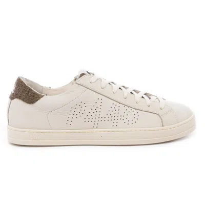 P448 MEN'S BROWN JOHN CREAM TWEED SNEAKER