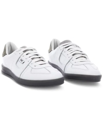 P448 Men's F24monza-m Sneakers In White-gray-green