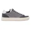 P448 Soho Perforated Suede Sneakers In Grey