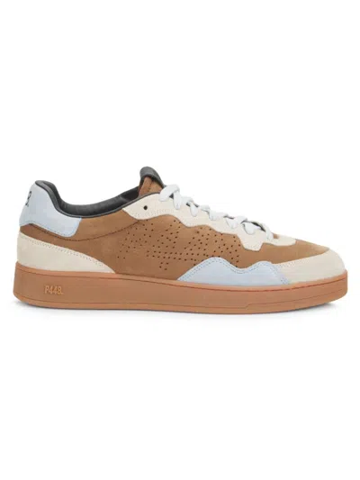 P448 Men's Vert Colorblock Leather Sneakers