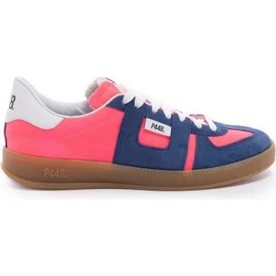 P448 Monza Sneaker In Neon Pink