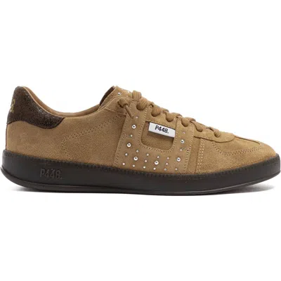 P448 Monza Western Sneaker In Brown