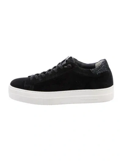 Pre-owned P448 Nubuck Sneakers In Black