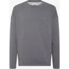 P448 Organic Cotton Pullover Sweatshirt In Gray