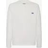 P448 Organic Cotton Pullover Sweatshirt In White