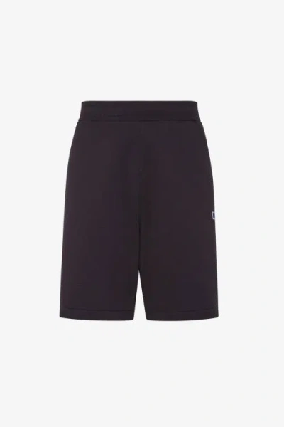 P448 Organic Cotton Shorts In Black
