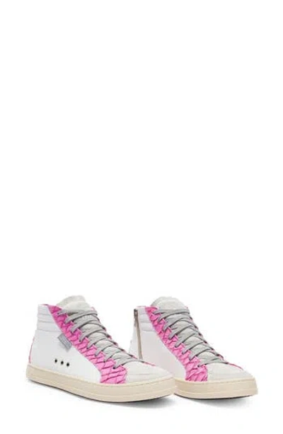 P448 Project Sustainable Skate High Top Sneaker In New Pink