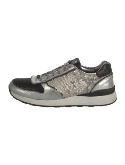 Pre-owned P448 Sequins Patterned Sneakers In Multicolor