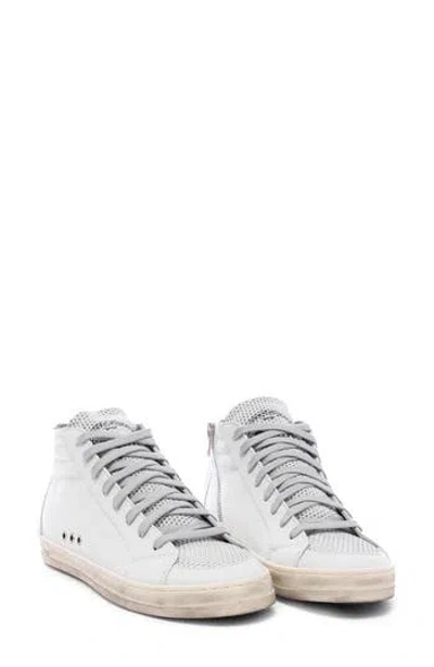 P448 Skate High Top Sneaker In Lin/sil