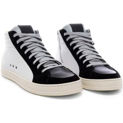 P448 Skate High Top Sneaker In Refle/yel