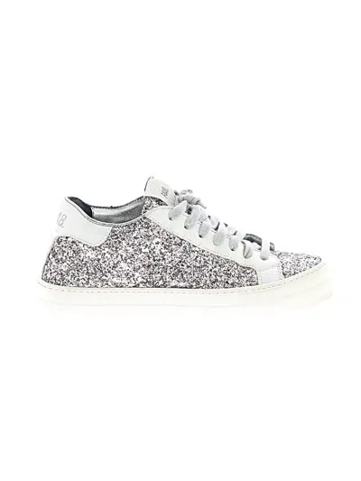 Pre-owned P448 Sneakers In Silver