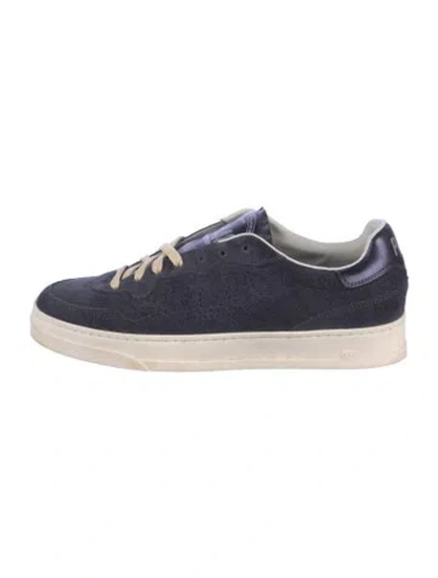 Pre-owned P448 Suede Sneakers In Blue