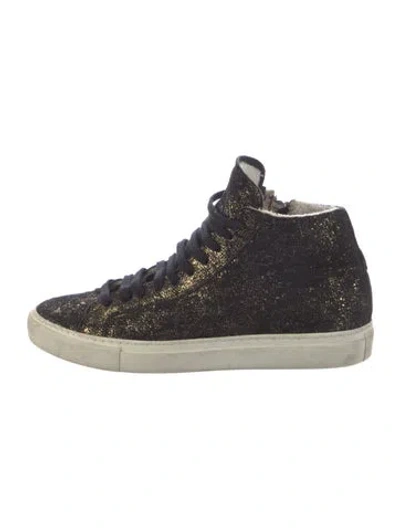 Pre-owned P448 Suede Sneakers In Blue
