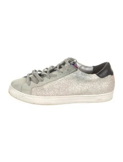 Pre-owned P448 Suede Sneakers In Gray