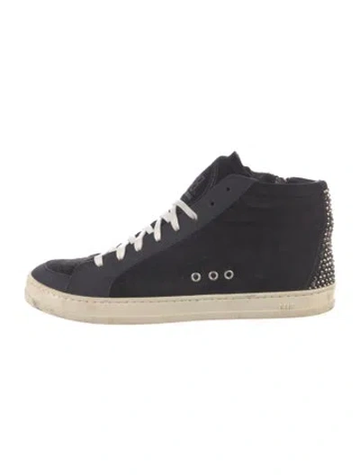 Pre-owned P448 Suede Sneakers In Green