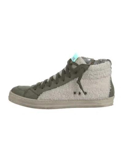 Pre-owned P448 Suede Sneakers In Green