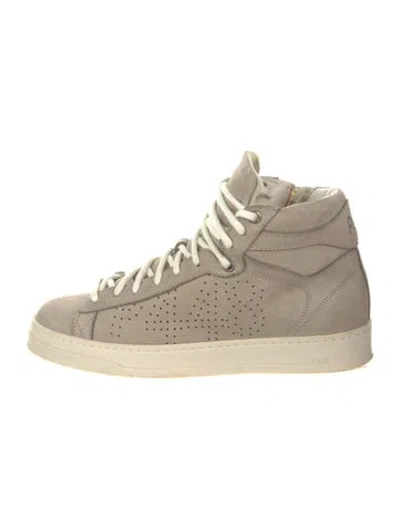Pre-owned P448 Suede Sneakers In Neutral