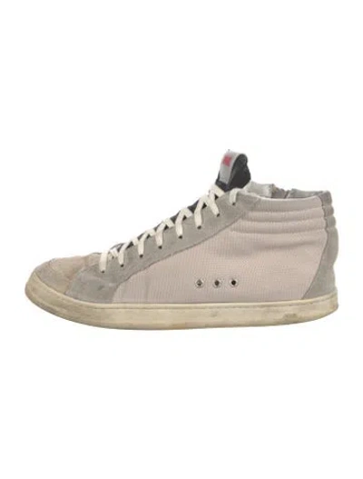 Pre-owned P448 Suede Sneakers In Neutral